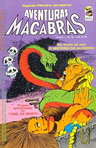 Capitão Mistério Apresenta - Aventuras Macabras # 18
