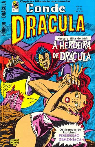 Capitão Mistério Apresenta - Conde Drácula # 21