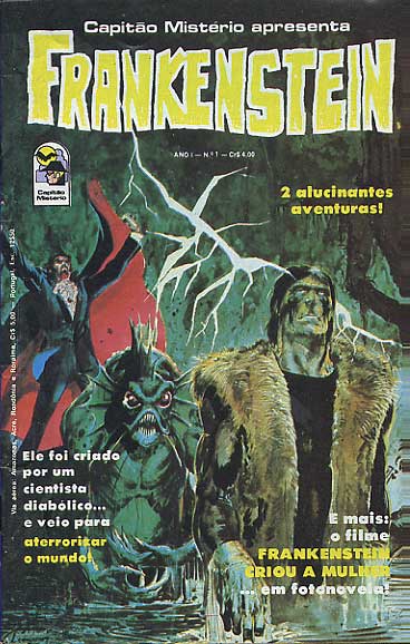 Capitão Mistério Apresenta - Frankenstein # 01