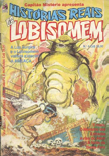 Capitão Mistério Apresenta - Histórias Reais de Lobisomem # 04