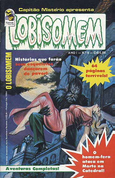 Capitão Mistério Apresenta - Lobisomem # 08
