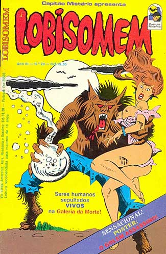 Capitão Mistério Apresenta - Lobisomem # 20