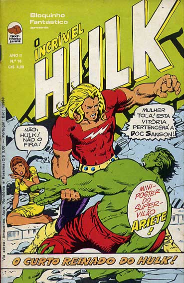 Incrível Hulk # 16