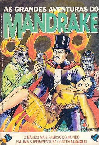 MANDRAKE nº063 - EDITORA RGE [ ] - Mania de Gibi