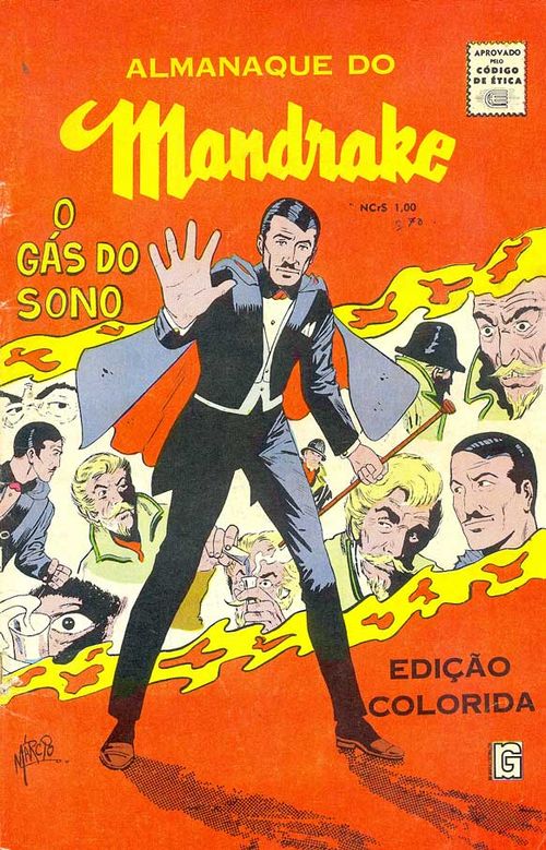 Almanaque do Mandrake 1965 - O Gás do Sono