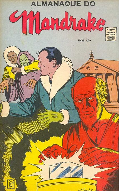 Almanaque do Mandrake 1971 - O Colégio Secreto de Mágica