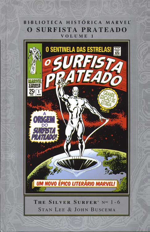 Biblioteca Histórica Marvel - Surfista Prateado - Volume 1