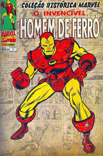 Coleção Histórica Marvel # 3 - O Invencível Homem de Ferro