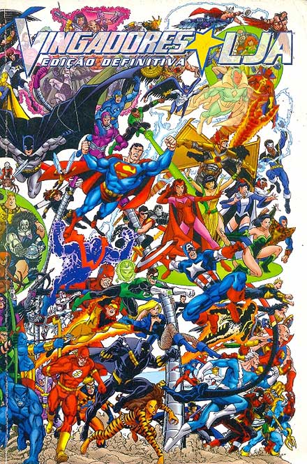 Liga da Justiça e Vingadores (Capa Cartonada)