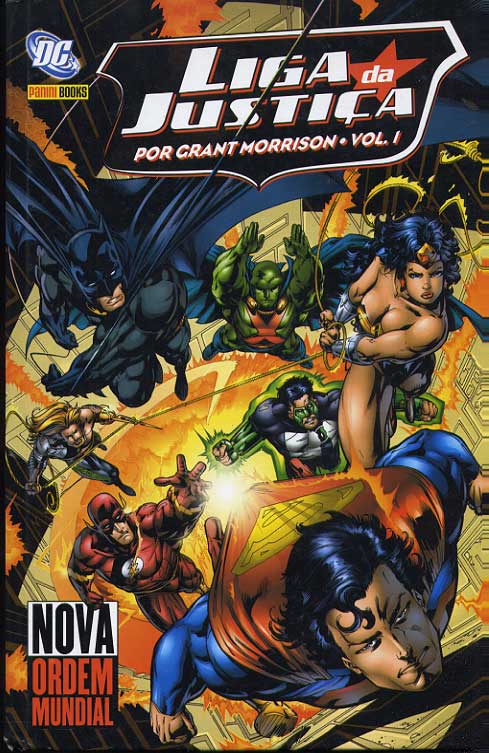 Liga da Justiça por Grant Morrison - Volume 1 - Nova Ordem Mundial (Capa Dura)