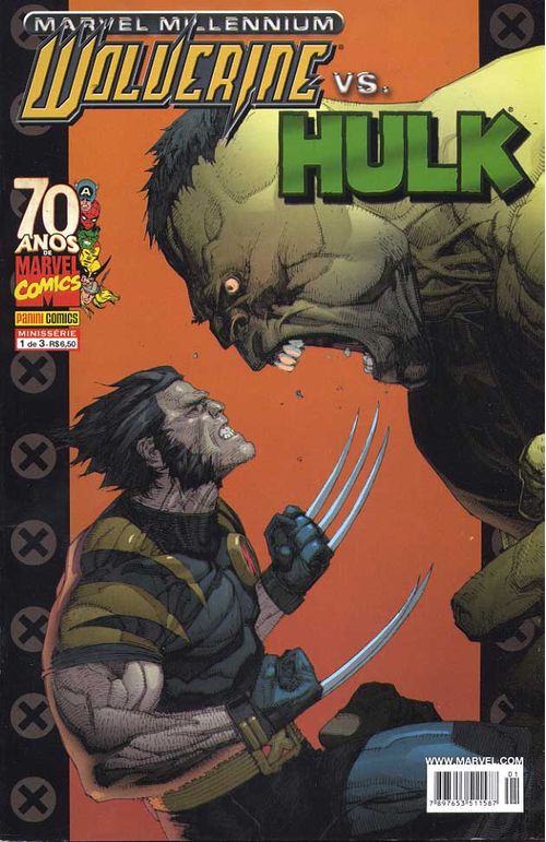 Marvel Millennium - Wolverine Vs. Hulk # 1