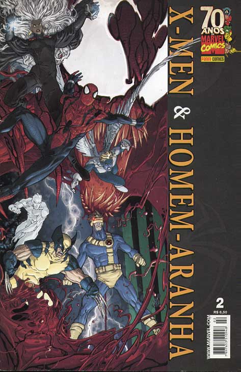 X-Men e Homem-Aranha # 2