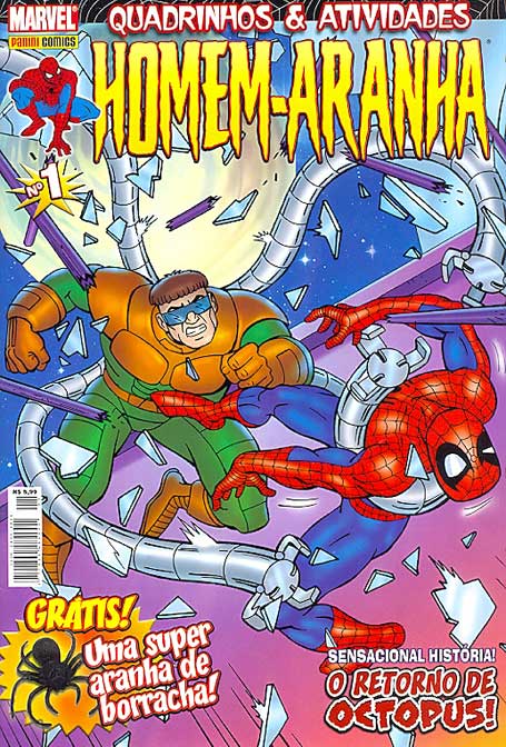 Quadrinhos e Atividades - Homem-Aranha # 01