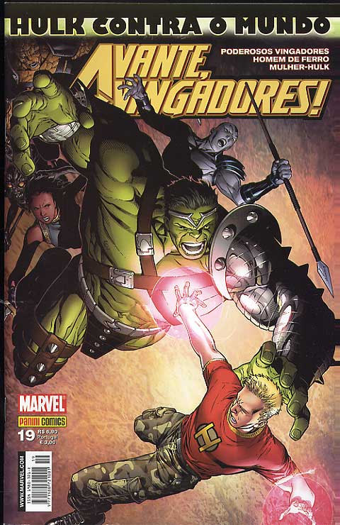 Avante Vingadores # 19
