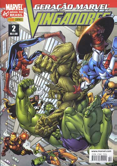 Geração Marvel - Vingadores # 02
