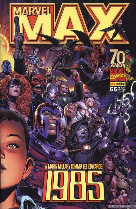 Revista Marvel Max N° 5, Livro Panini Comics/ Marvel Max Usado 90438495