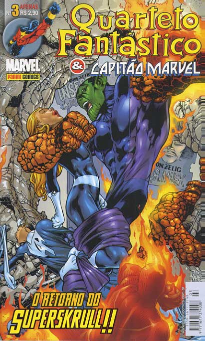 Quarteto Fantástico e Capitão Marvel # 03