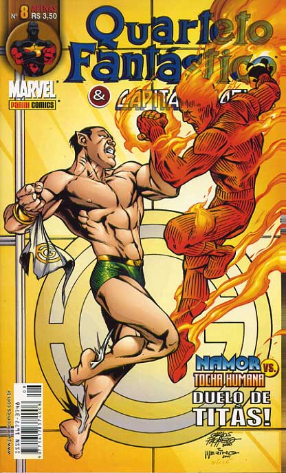 Quarteto Fantástico e Capitão Marvel # 08