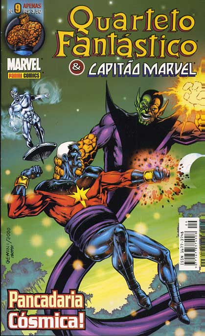 Quarteto Fantástico e Capitão Marvel # 09