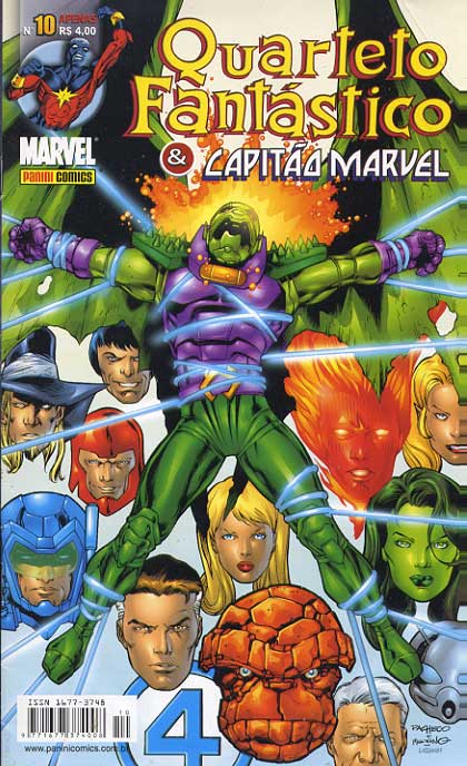 Quarteto Fantástico e Capitão Marvel # 10