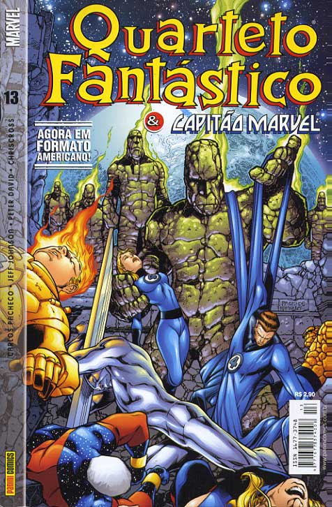 Quarteto Fantástico e Capitão Marvel # 13