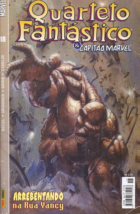Quarteto Fantástico e Capitão Marvel # 18