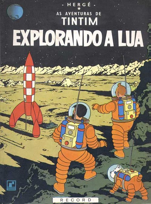 Tintim - Explorando a Lua