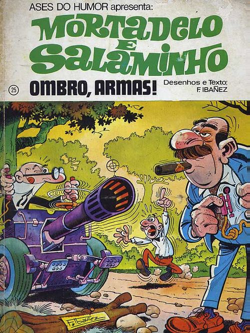 Mortadelo e Salaminho - Ombro,Armas