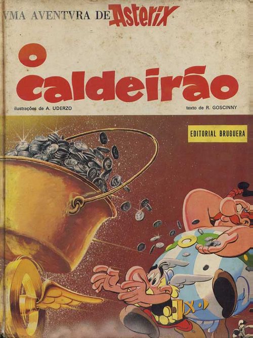 Asterix e o Caldeirão - Capa Dura