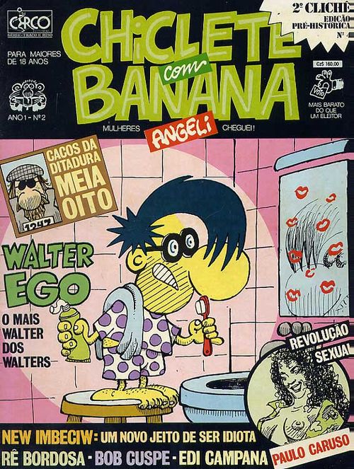 Chiclete com Banana - 2º Clichê # 04 - Edição Pré-Histórica