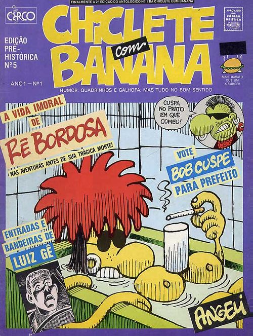 Chiclete com Banana - 2º Clichê # 05 - Edição Pré-Histórica
