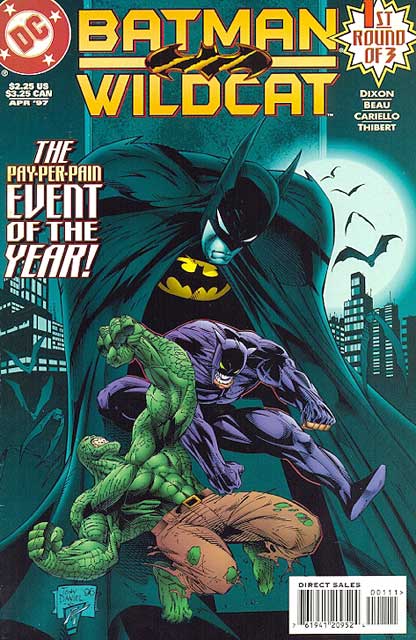 Batman vs Wildcat
