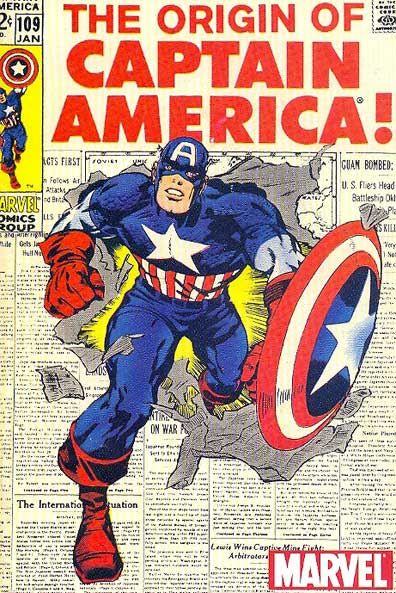 Captain America - Marvel Legends Reprint # 109