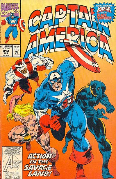 Captain America - Volume 1 # 414