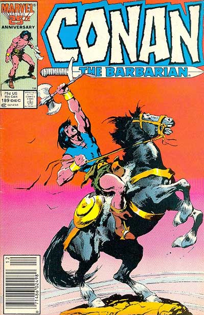 Conan the Barbarian # 189