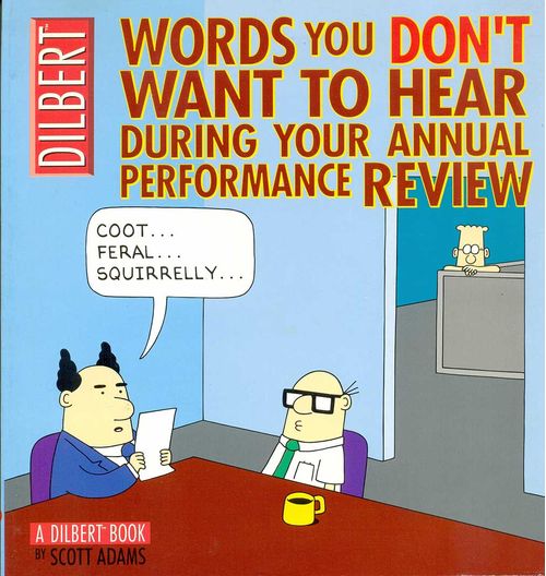 Dilbert - Words You Don't Want to Hear During Your Annual Performance Review