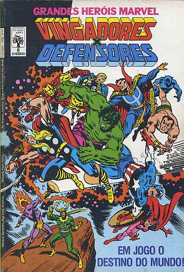 Grandes Heróis Marvel - 1ª Série # 08