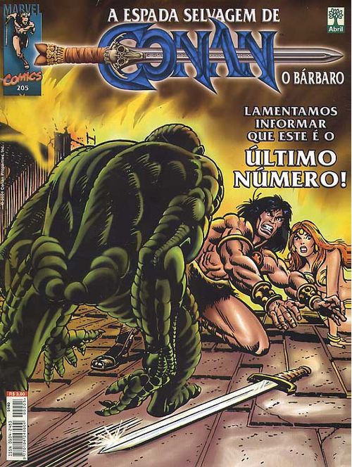 Espada Selvagem de Conan # 205