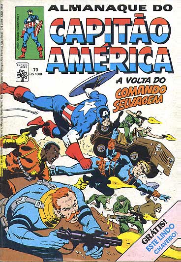 Capitão América # 070