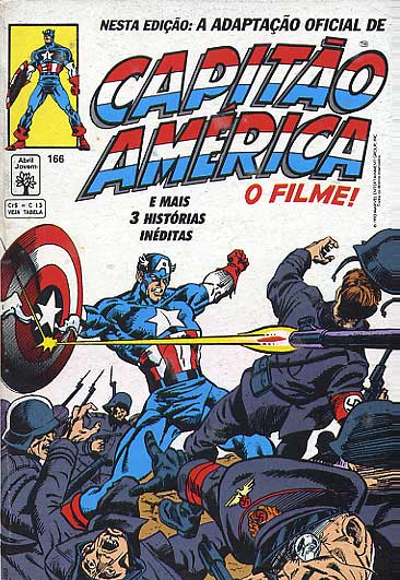 Capitão América # 166