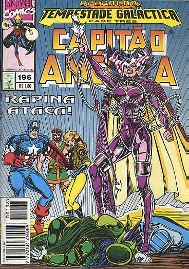 Capitão América # 196