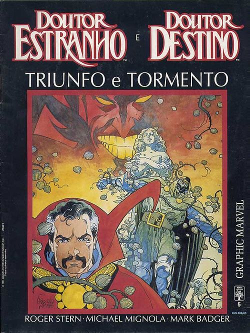Graphic Marvel # 05 - Dr. Estranho e Dr. Destino - Trinfo e Tormento