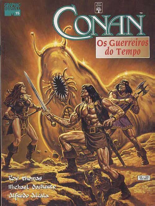 Graphic Marvel # 15 - Conan - Os Guerreiros do Tempo