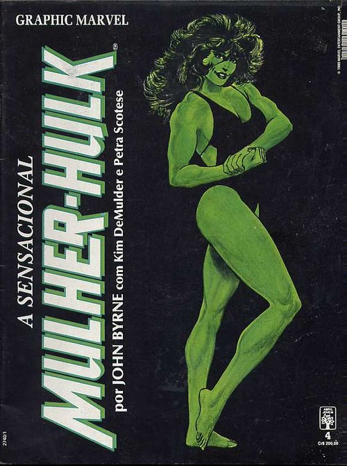 Graphic Marvel # 04 - Sensacional Mulher-Hulk ,A