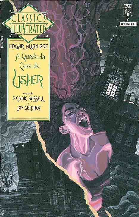 Classics Illustrated # 07 - A Queda da Casa de Usher