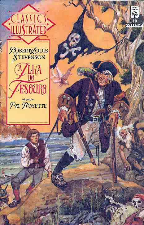 Classics Illustrated # 10 - A Ilha do Tesouro