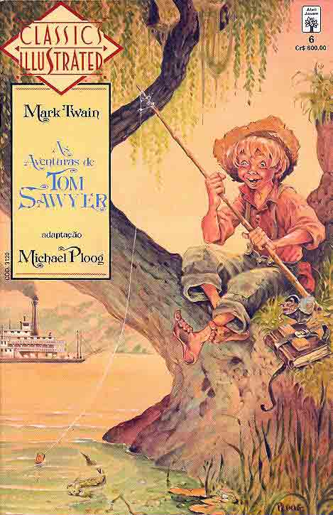 Classics Illustrated # 06 - As Aventuras de Tom Sawyer