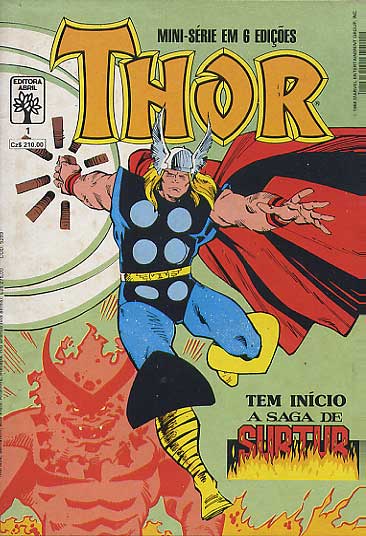 Thor - A Saga de Surtur # 1