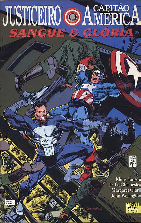 Justiceiro e Capitão América - Sangue e Glória # 1