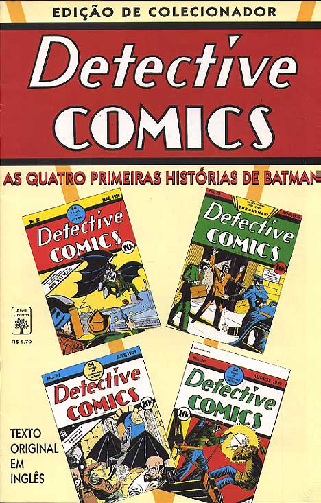 Detective Comics - As 4 Primeiras Histórias de Batman